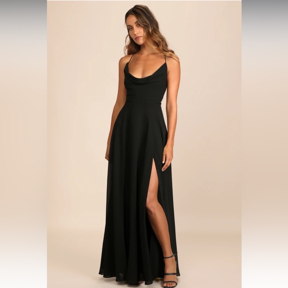 Lulus cowl neck dress